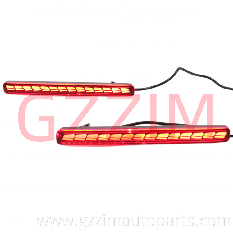 LED Bumper Light Rear Fog Lamp Brake Light Dynamic Turn Signal Reflector For HR-V VEZEL 2022